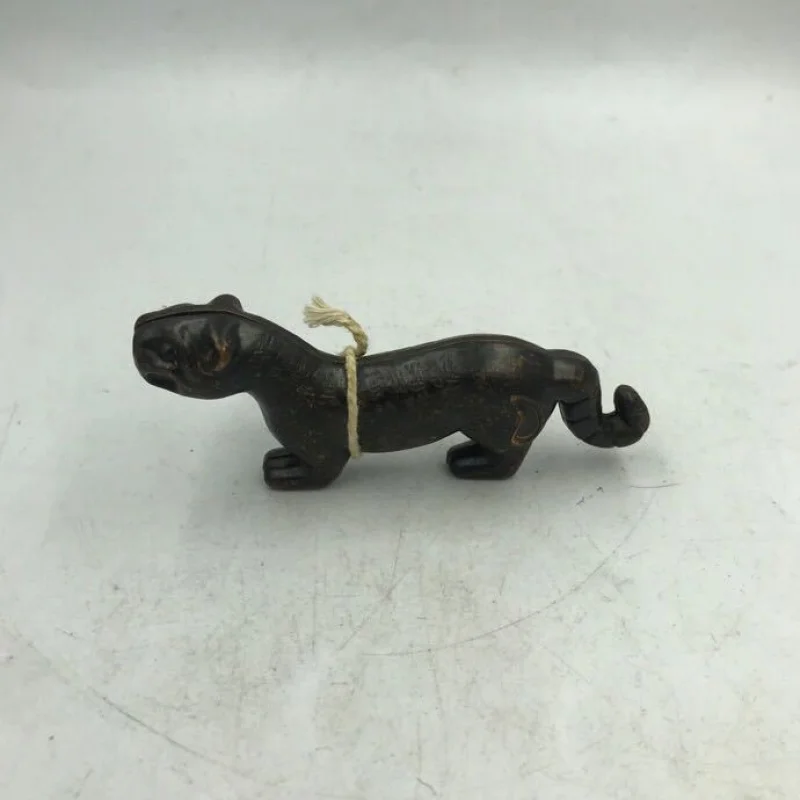 

Antique Collectibles Miscellaneous Brass Tiger Talisman Crafts Imitation Bronze Ornaments Display Pieces Military Talismans Film