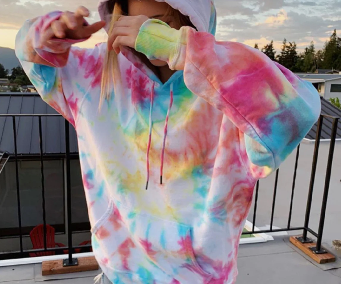 Women Spring Hoodie 2023 Fall Oversized Pink Tops New Fashion Print Loose Sweatshirt Long Sleeve Streetwear Hoodies Girl Winter