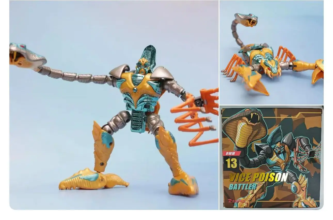 TransArt BWM-13 BWM13 TA juguetes Vice veneno Battler cuchillo rápido bestia hombre transformation modelo juguete Robot