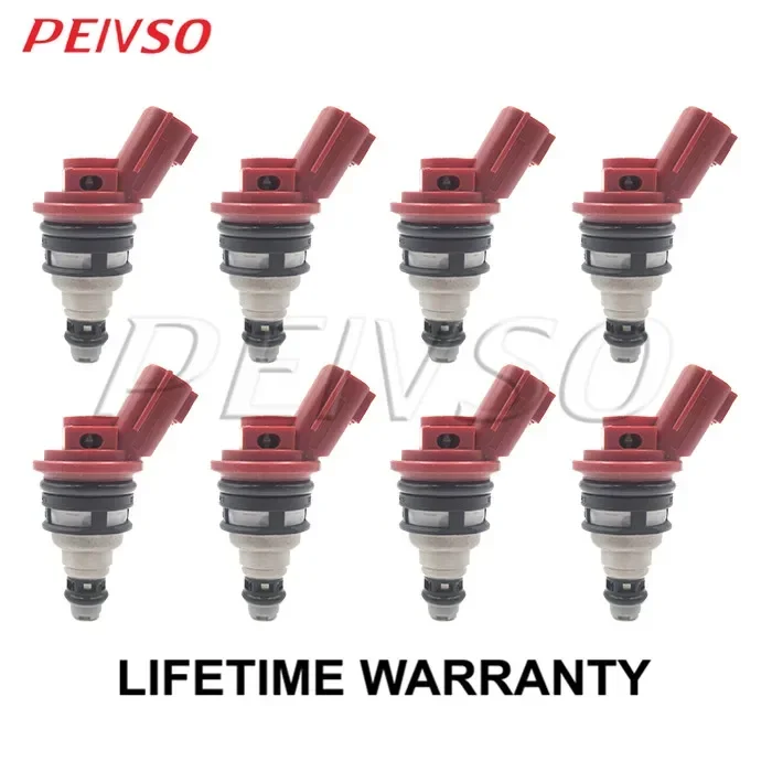 

PEIVSO 8pcs 16600-53J03 16600-53J00 Fuel Injector For INFINITI Q45 4.1L V8 1997~2001