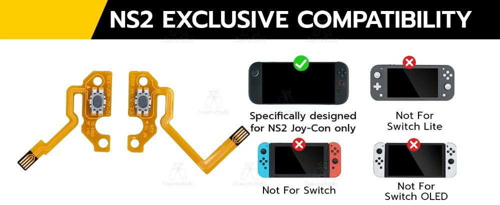 ZL/ZR Schultertasten-Flexkabel für Switch 2 – Premium-Ersatzteile, Schulter-Trigger-Tastenband, langlebiges Reparaturzubehör – Detail 1