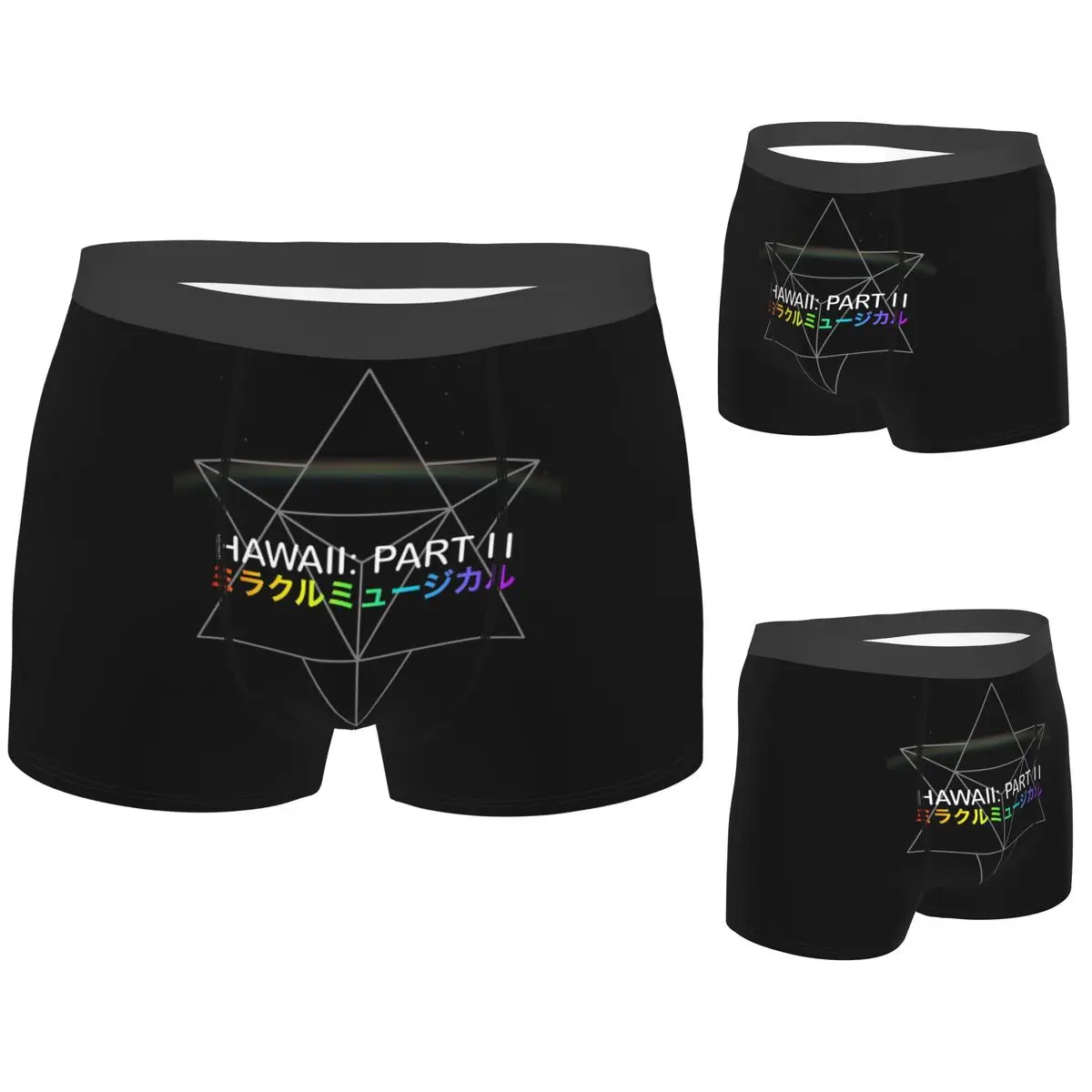 

Boxer Underpants Shorts Hawaii Part Ii Panties Men Comfortable Underwear for Homme Man Boyfriend Gifts