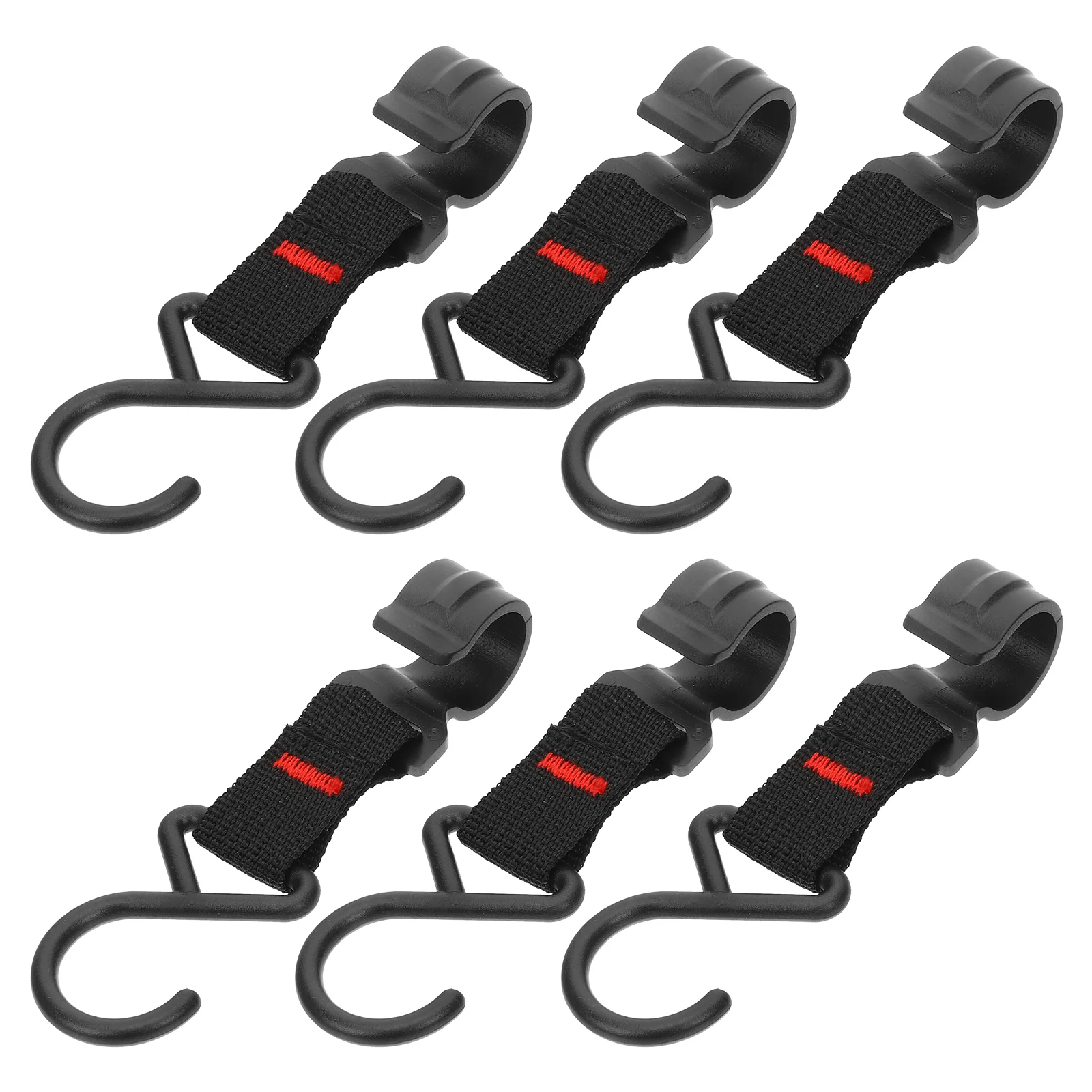 

10 Pcs Lantern Hook Load-bearing Tarp Poles Braided Tape Hangers Outdoor Camping