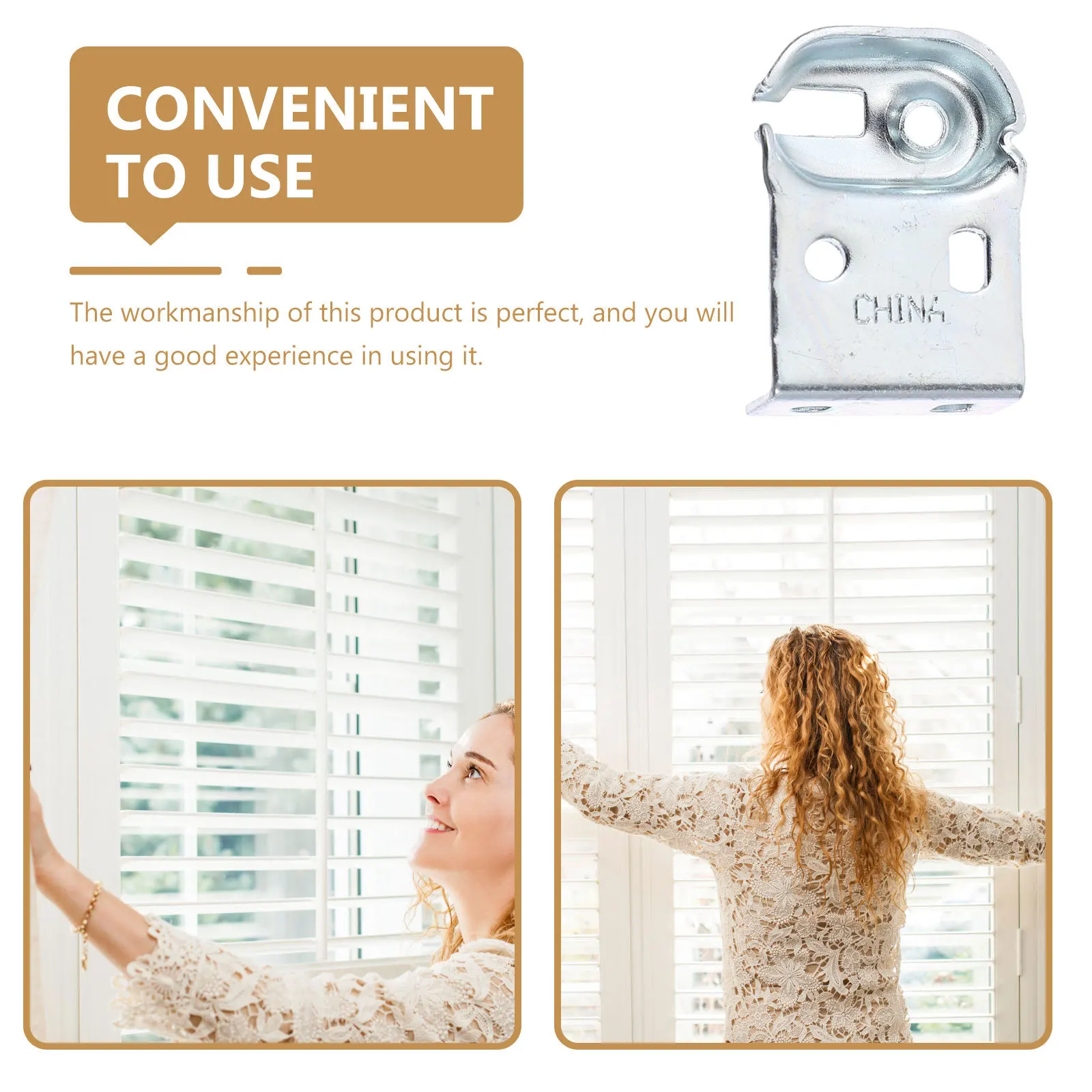 

Roller Blind Brackets Iron Mounting Fittings For Home Window Shades Replacement Track Mount Brace Metal Curtain Fixing