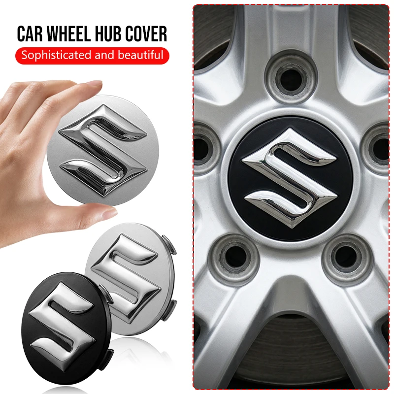 

4PCS 54mm Car Wheel Center Hub Caps Protector Cover Car Accessories for Suzuki Samurai Ltz 400 Vitara Gsr Jimny Escudo Swift