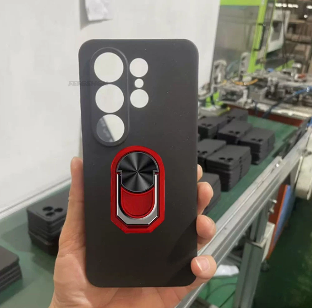Für Blackview Wave 10 6,88 Zoll 2026 Back Finger Ring Soft TPU Silikonhülle für Blackview Wave 10 Wave10 Handyhülle