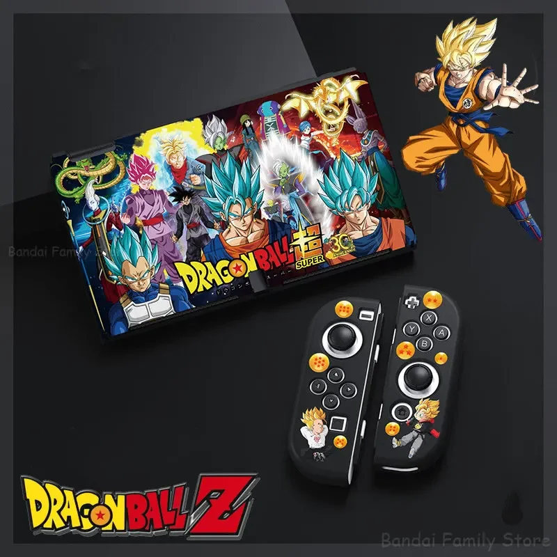 Dragon Ball Son Goku Soft Shell Protective Case for Nintendo Switch OLED Shell Anti-vibration Protective Case Accessories Gifts