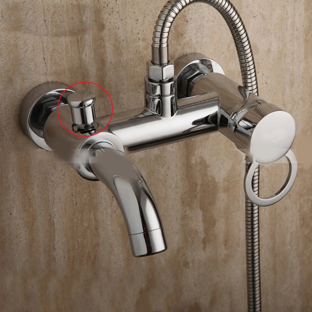 AaCopper ShowerFaucetPull Cap MixingValve Pull Water Outlet Switch Pull Switch Bathtub Shower Faucet Handle Accessories