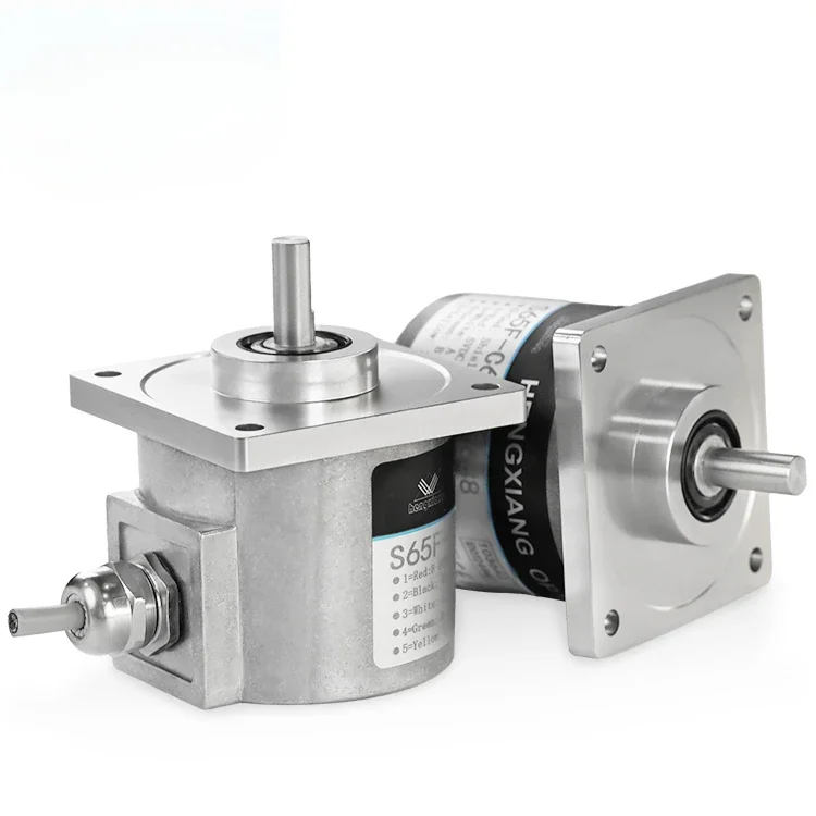 cnc spindle encoder IT65-Y-3600ZND2CR/S331 3600 pulse Robust Industrial Incremental Encoders equivalent S65F with connector