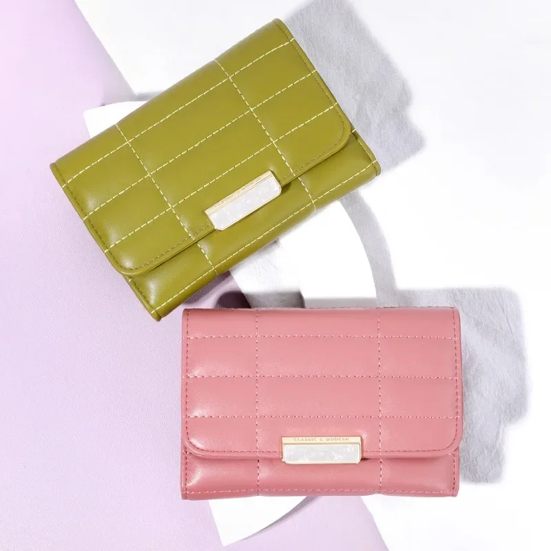 2023 wallets for women New Small Fragrant Bag To Send Gifts Korean Version of Fashion Folding Ladies Short purses