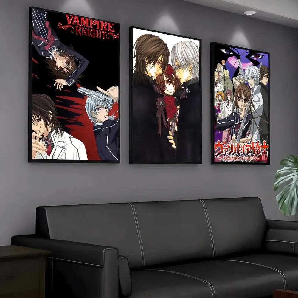 anime V-Vampire Knight-T Painting Calligraphy Artwork for Home Bedroom Office Wall Decoration Gift