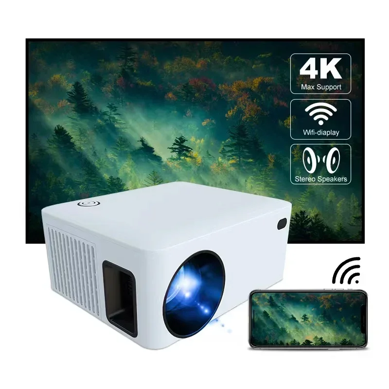 Aokang Portable Hd 200 Inch Buy Mini Projector BT 4K Wireless Wifi 270 Led Video Android 1080P 3D Dlp Smart Phone