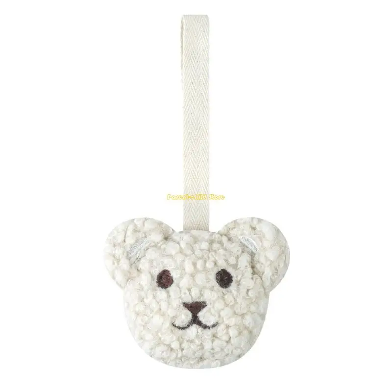 

WXTD Lovely Bear Shaped Pacifier Pendant for Baby Boys Girl Attract Kids Attention