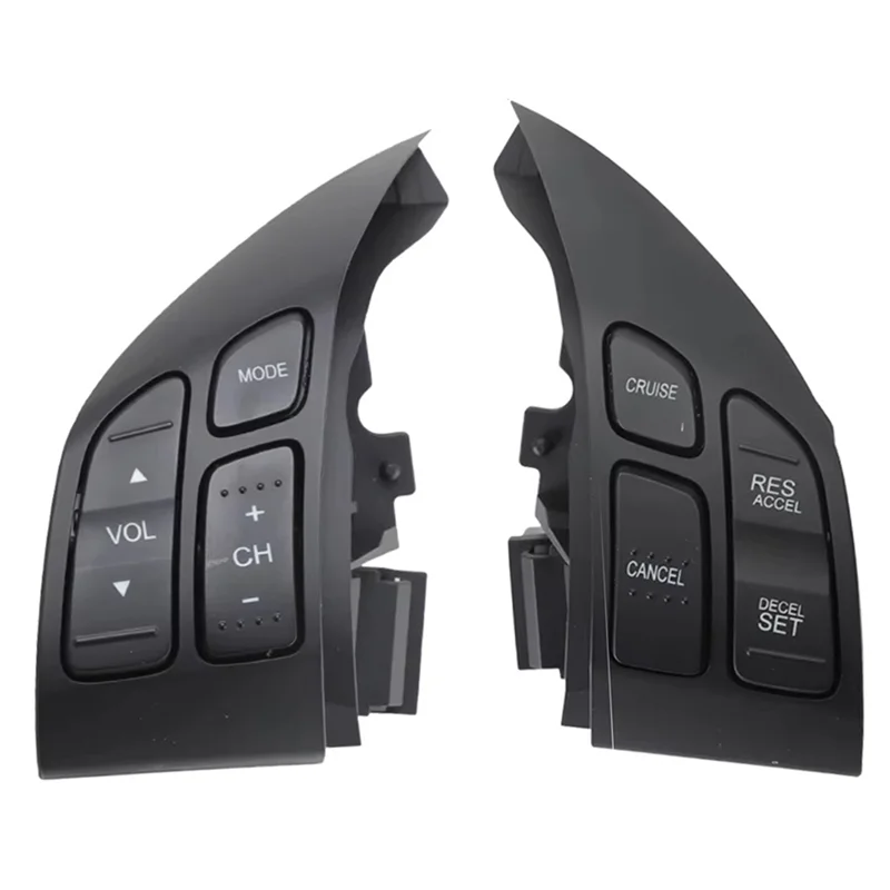 

Durable-Cruise Switch Control Volume Buttons 1 Pair For Honda For CRV 2007- 2011 Steering Wheel Car Parts 35880-SWA-A01 36770-SW