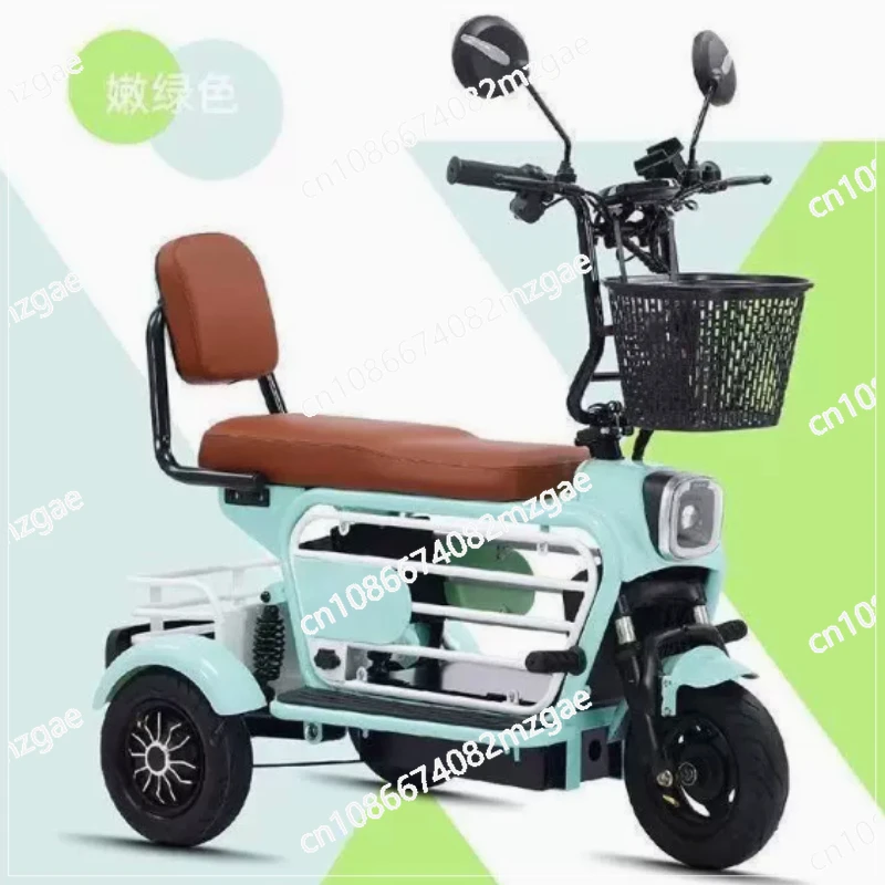 Adult  folding tricycle electric detachable scooter electric tricycle