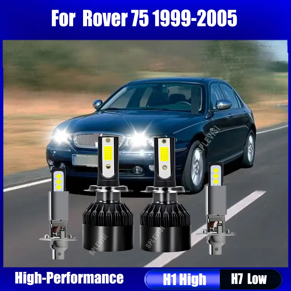 

H7 H1 Super White Xenon Upgrade Headlight Bulbs replacement in minutes without any hassle For Rover 75 1999 2000 2001 2002-2005