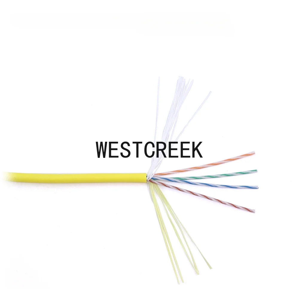 WESTCREEK ROV Zero Buoyancy Cable Neutral Cable for Underwater Vehicle High Quality Twisted Wire 4 Cores 50M