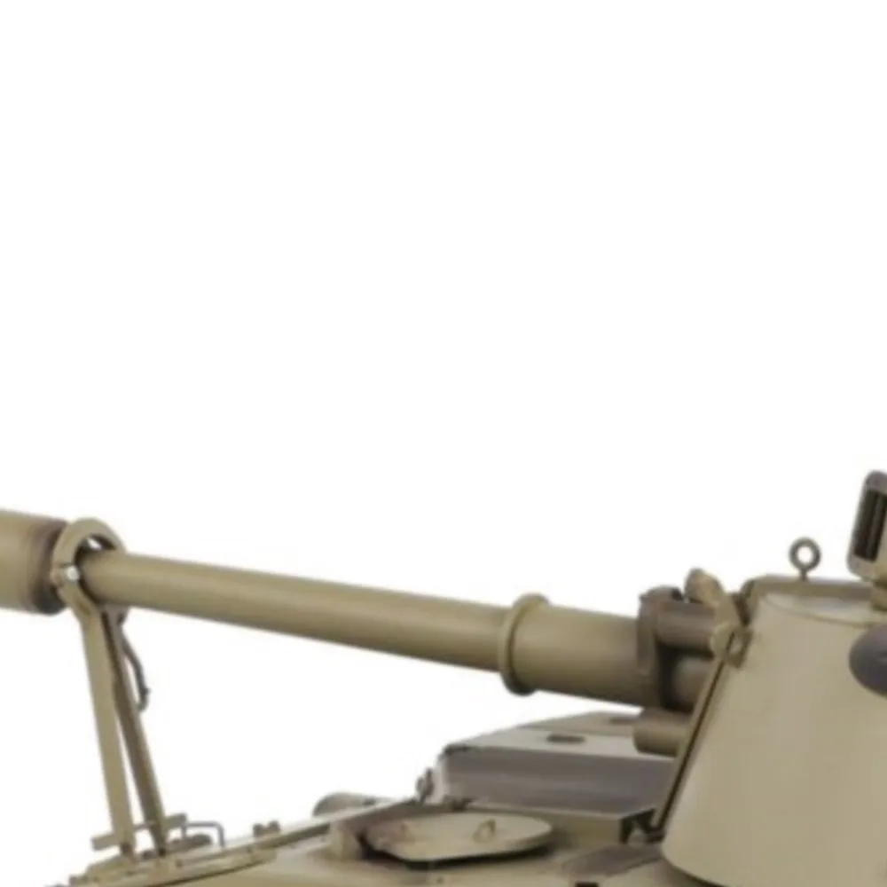 1/16 escala M109A2 Tongde RTR RC tanque militar ruedas de Metal autopropulsado camión Panzer controlado vehículos coches para niños TH24240