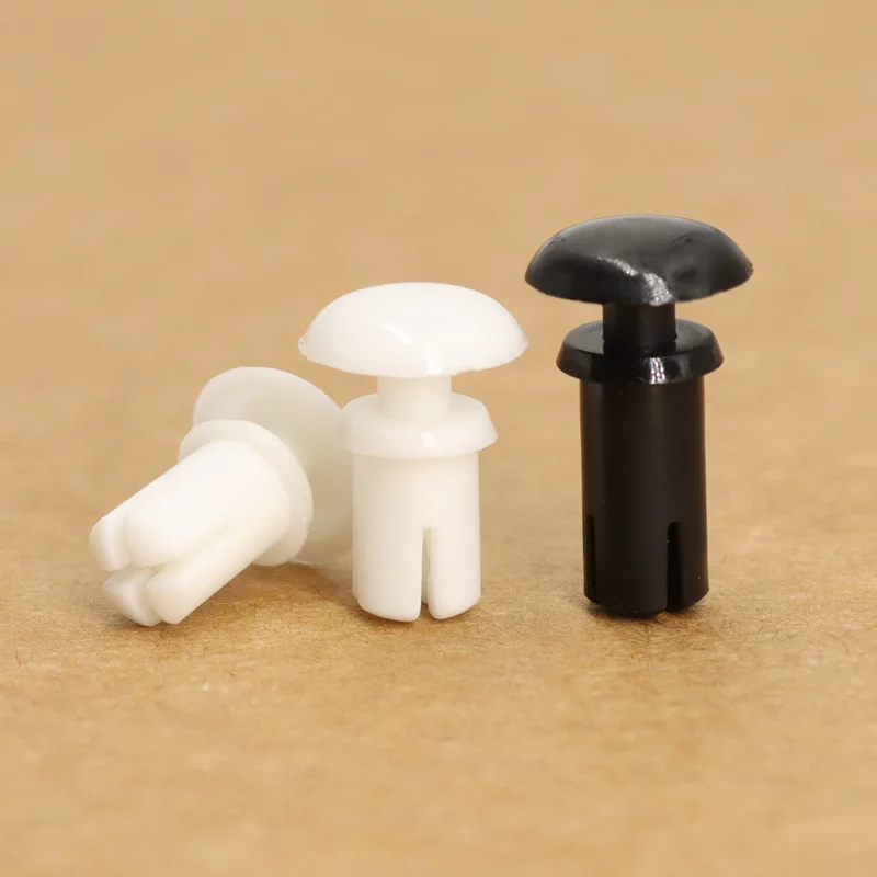 R Type Nylon Rivet Nut R2024-R6080 Clip PC Computer Board Fastener Push-type Rivets Plastic Expansion R-Type White/Black Rivets