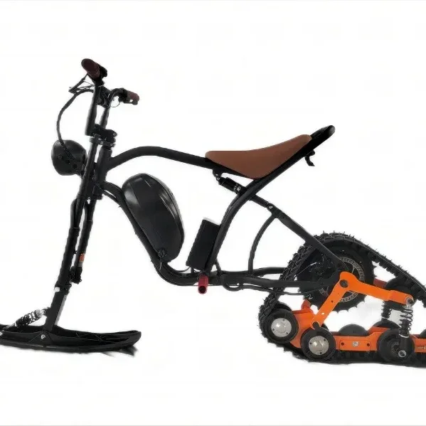 

Индивидуальный Snow Cruiser Ebike 2000 Вт Power Funny Skidoos Тип танка Трек Снегоход
