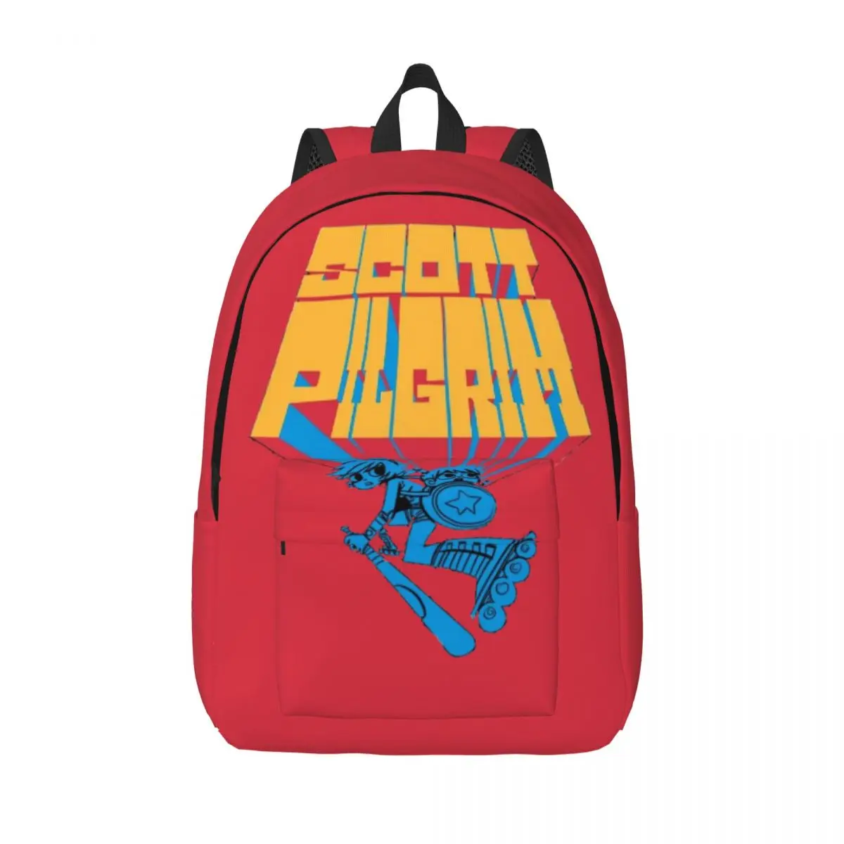 

Scott Pilgrim Vs The World Backpack Middle High College School Student Bookbag Teens Canvas Daypack Outdoor