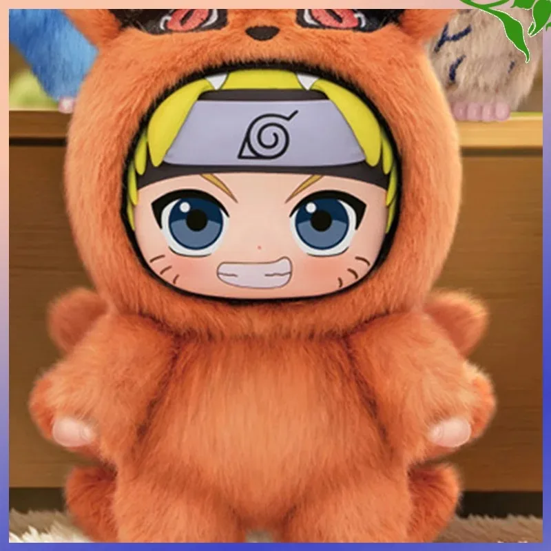Presente de Halloween 2025! Boneca de pelúcia EAKI Naruto Shippuden – Figura de ação oficial em caixa cega, fofa colecionável para festa feminina