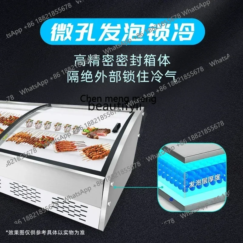 

Горячие продажи Коммерческая настольная лестница-витрина, морозильная камера, киоск, ночной рынок, мобильный третий шаг