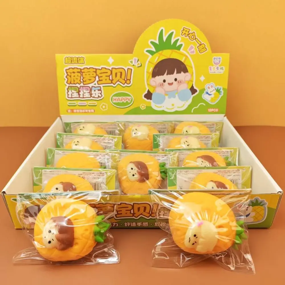 Pizza Hot Dog Fluid Toast Squishy Slow Rising Hand Relax Bread Fidget Toy Soft TPR Realistic Sensory Toy Office Workers
