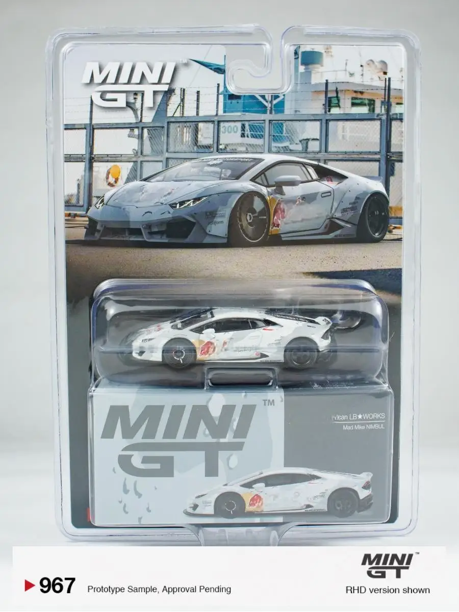 TSM minigt 1/64 minigt # 967-Pfund ★ ARBEITEN ver. 2 Mike Grey White Collection BOX/Blister Packaging Automodelle aus Druckgusslegierung