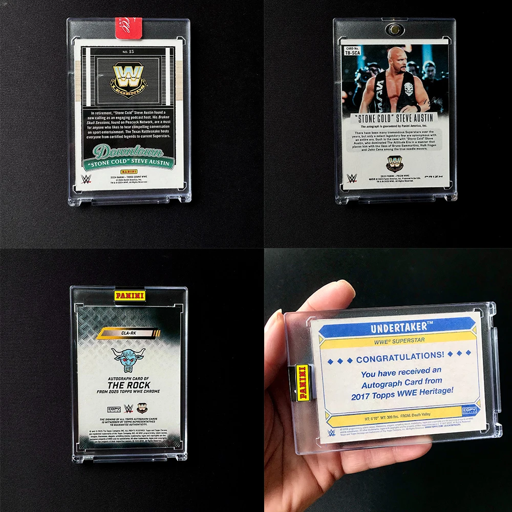 パニーニ DIY ストーンゴールド WWE 署名コレクションカードレンガアンダーテイカー自家製少年クリスマス誕生日プレゼントアクリル装飾品