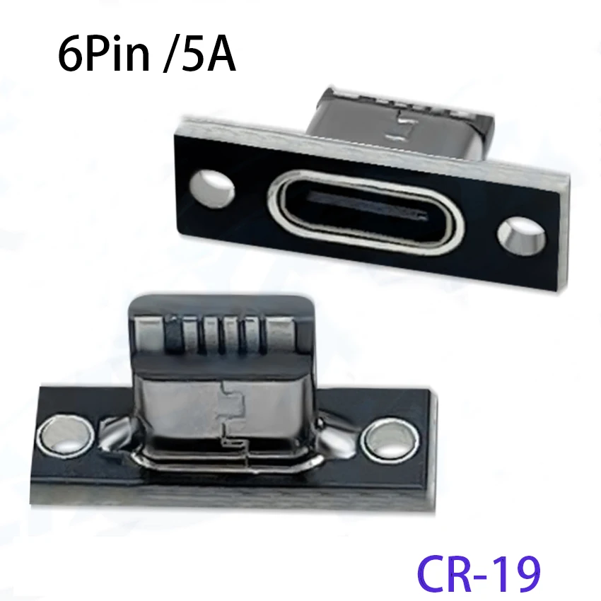 1-10 st 3A/5A Meerdere stijlen Type-C 2Pin 4Pin 5Pin 6Pin USB Jack 3.1 Vrouwelijke Connector Jack Poort Opladen USB 3.1 Type C Socket