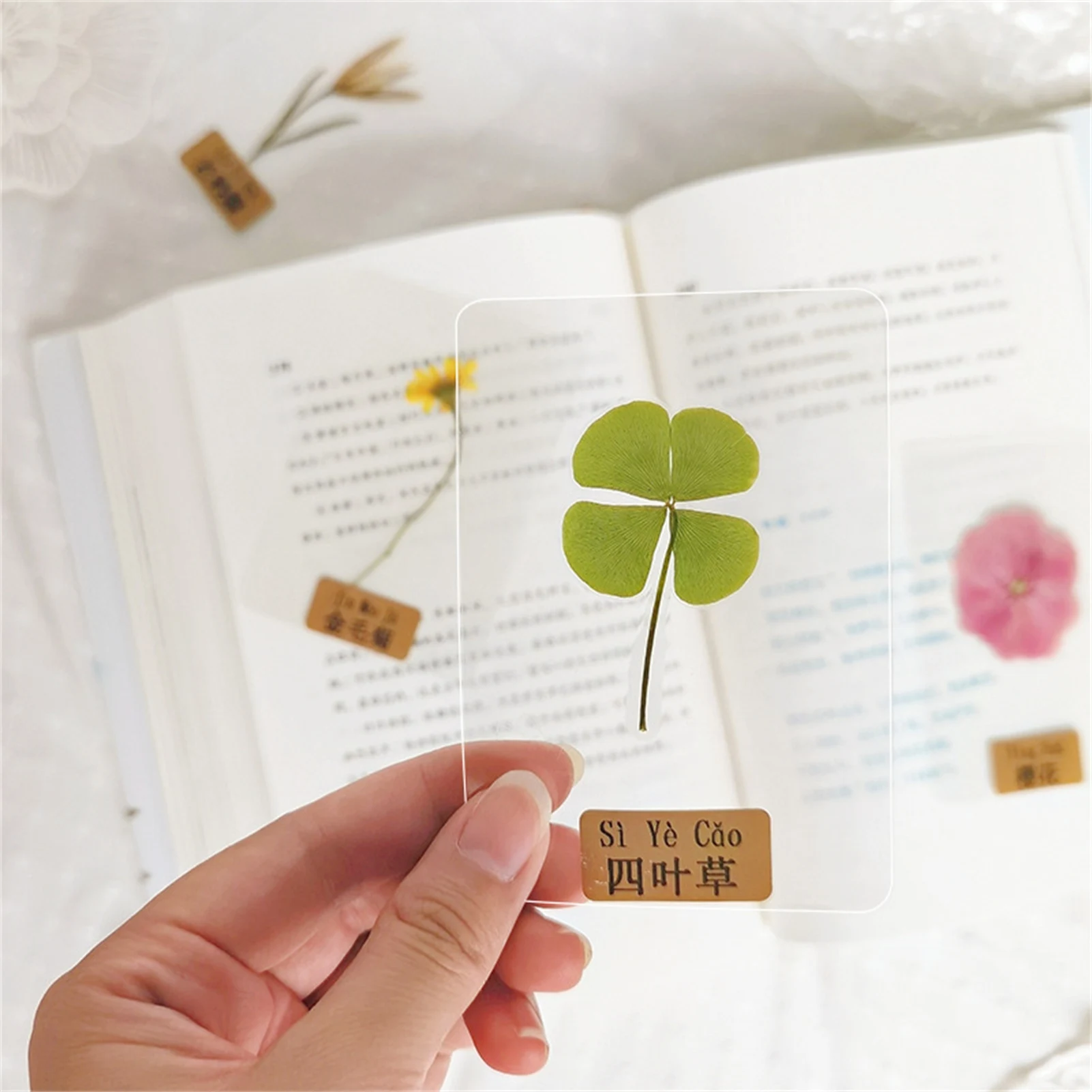 Drewniany zakładka do książek na kciuk, przenośny uchwyt do stron obsługiwany jedną ręką, lekki klips do czytania w stylu vintage, ekologiczny, gładka powierzchnia.