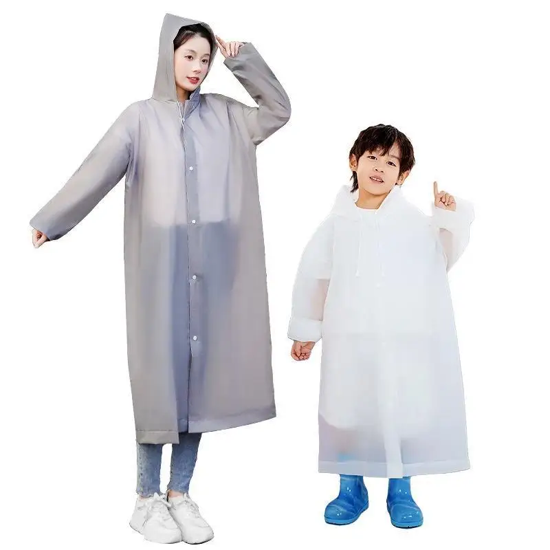 EVA Nondisposable Raincoat Portable Thickened For Team Building Concert Travel For Daily Commute And Outdoor Activities