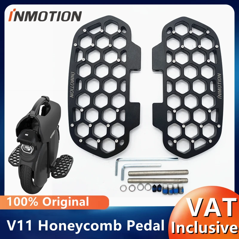 Honeycomb Pedals for INMOTION V11 V12 Unicycle Metal Foot Pedals Widen EUC Hollow Out Monowheel Free VAT Original Accessories