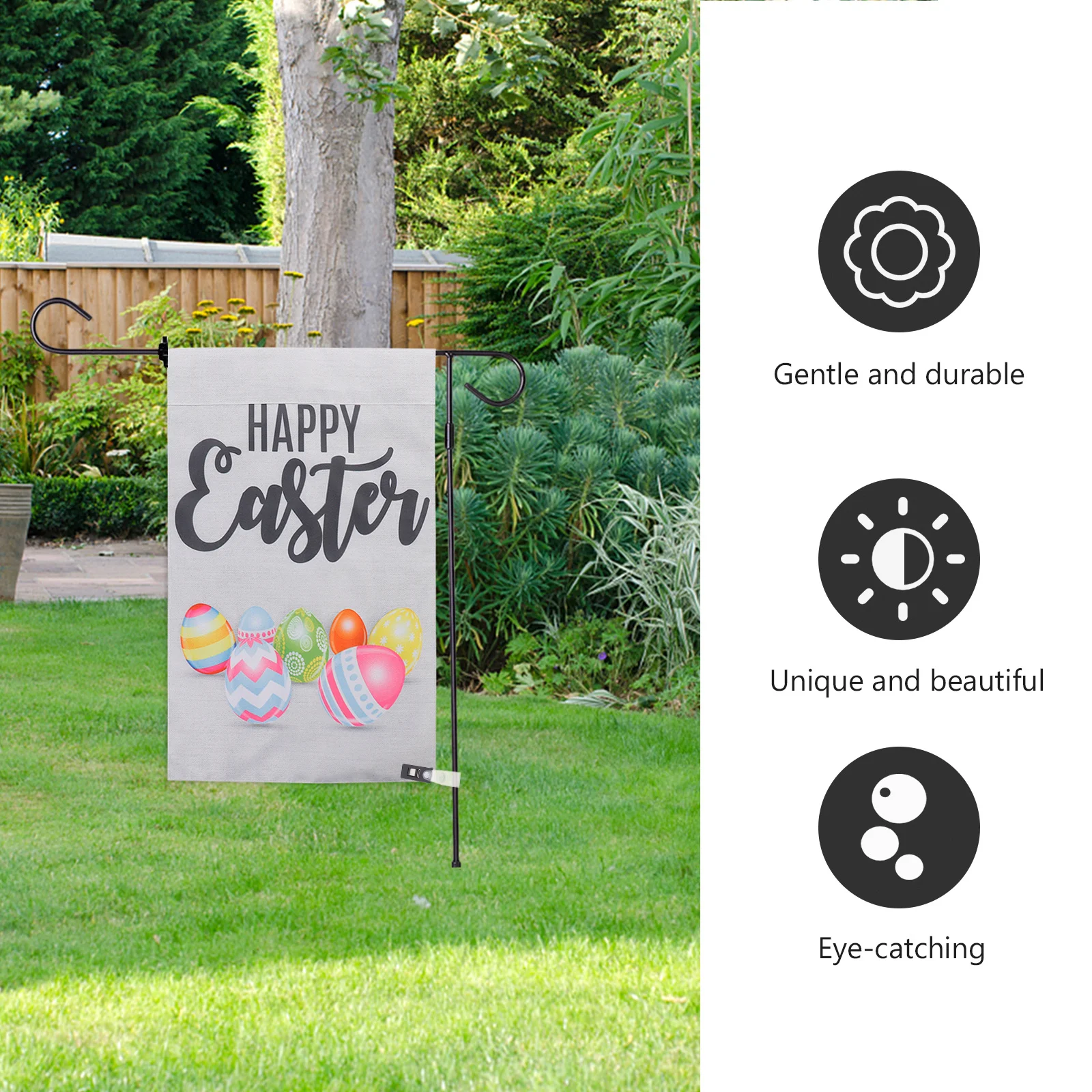 

10 set Windproof Flag Clips Rubber Garden Banner Clamps Anti-Wind Fixing Stoppers For Yard Garden Flags Decor Outdoor Use