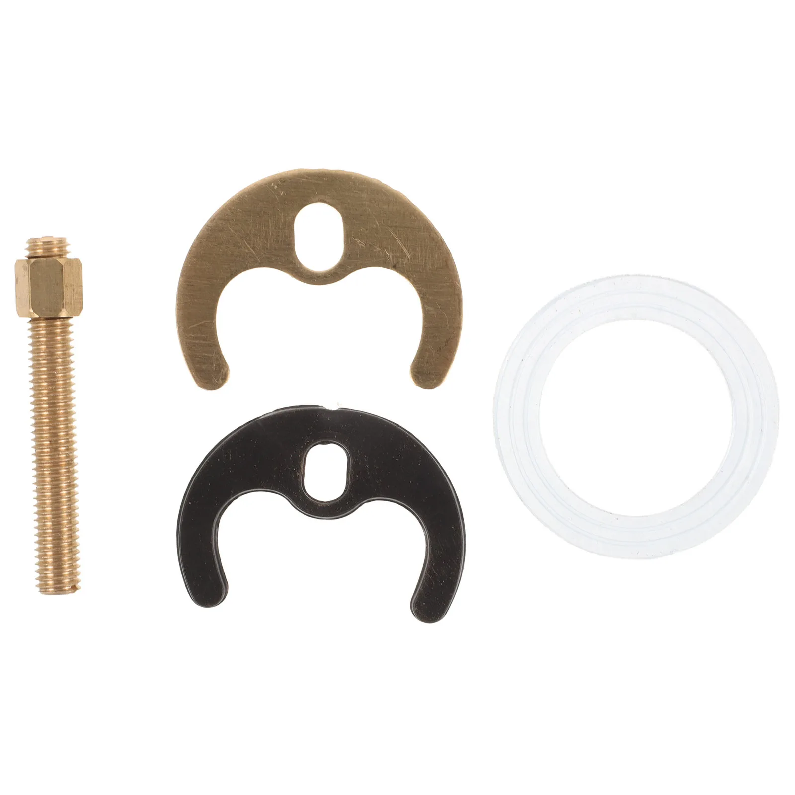 

1Set Kitchen Faucet Antiloosing Fixing Kit Metal Horseshoe Fastener for Sink Tap Installation Faucet Mounting Repair Tool