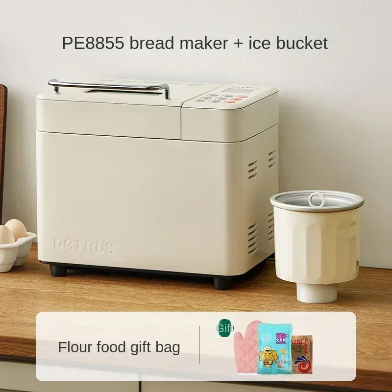 Bread Maker with Multi-functions and Automatic Kneading, Fermenting, and Toasting - Petrus PE8855 220V