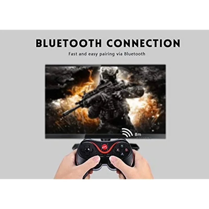 Joystick cocok untuk X3 Gamepad nirkabel 3.0 Gamepad Game Android pengendali jarak jauh ponsel komputer Tablet kotak TV