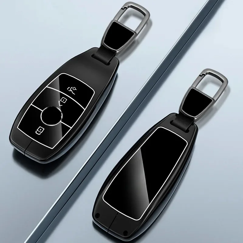 

Premium Key Case for Mercedes GLK/GLC/A-Class/B-Class/C-Class/E-Class/S-Class/GLE/GLA - Protective Cover Keybag Keychain