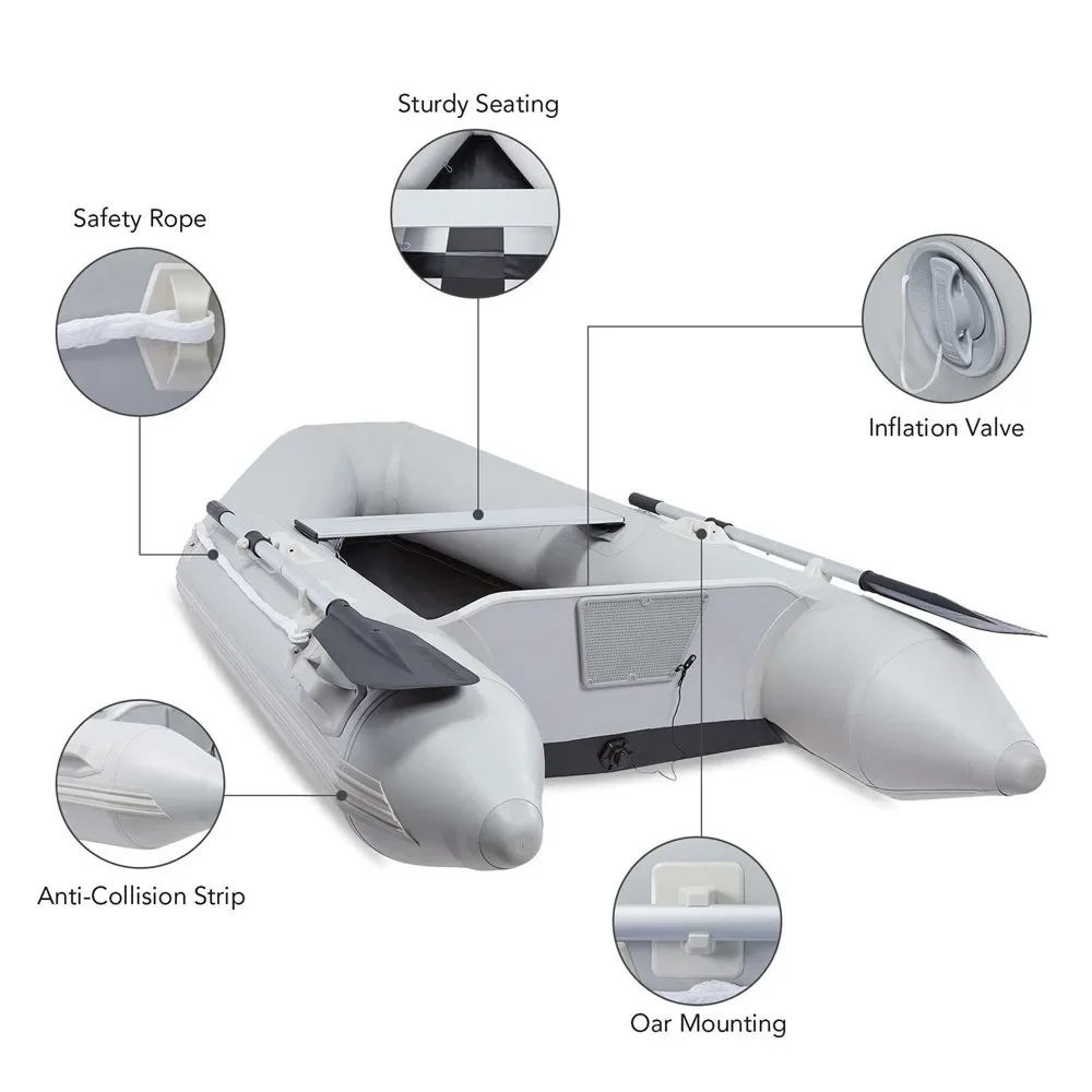 1.2mm pvc inflatable sport boat custom inflatable boat dinghy sport rowing boat