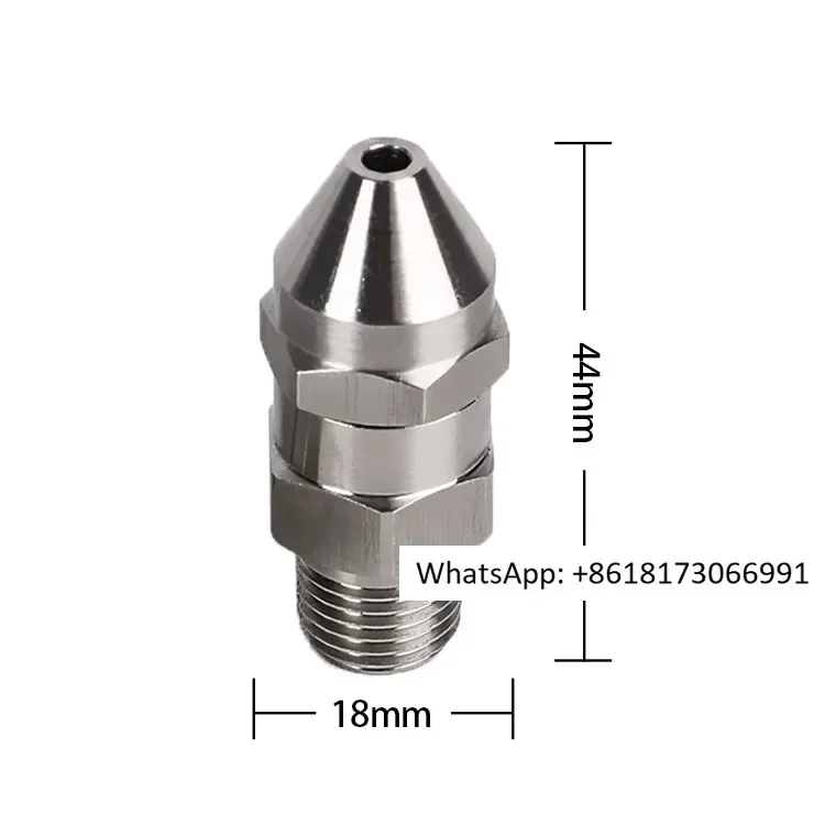 BBG15 °   30 °   فوهة مخروطية صلبة ضيقة لتبريد البخار/فوهة تنظيف أنابيب الرش، 3 قطع