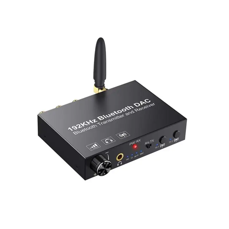 

Цифро-аналоговый аудиоконвертер A42T-DAC с выходами RCA 3,5 мм и регулятором громкости для усилителя PS4 TV
