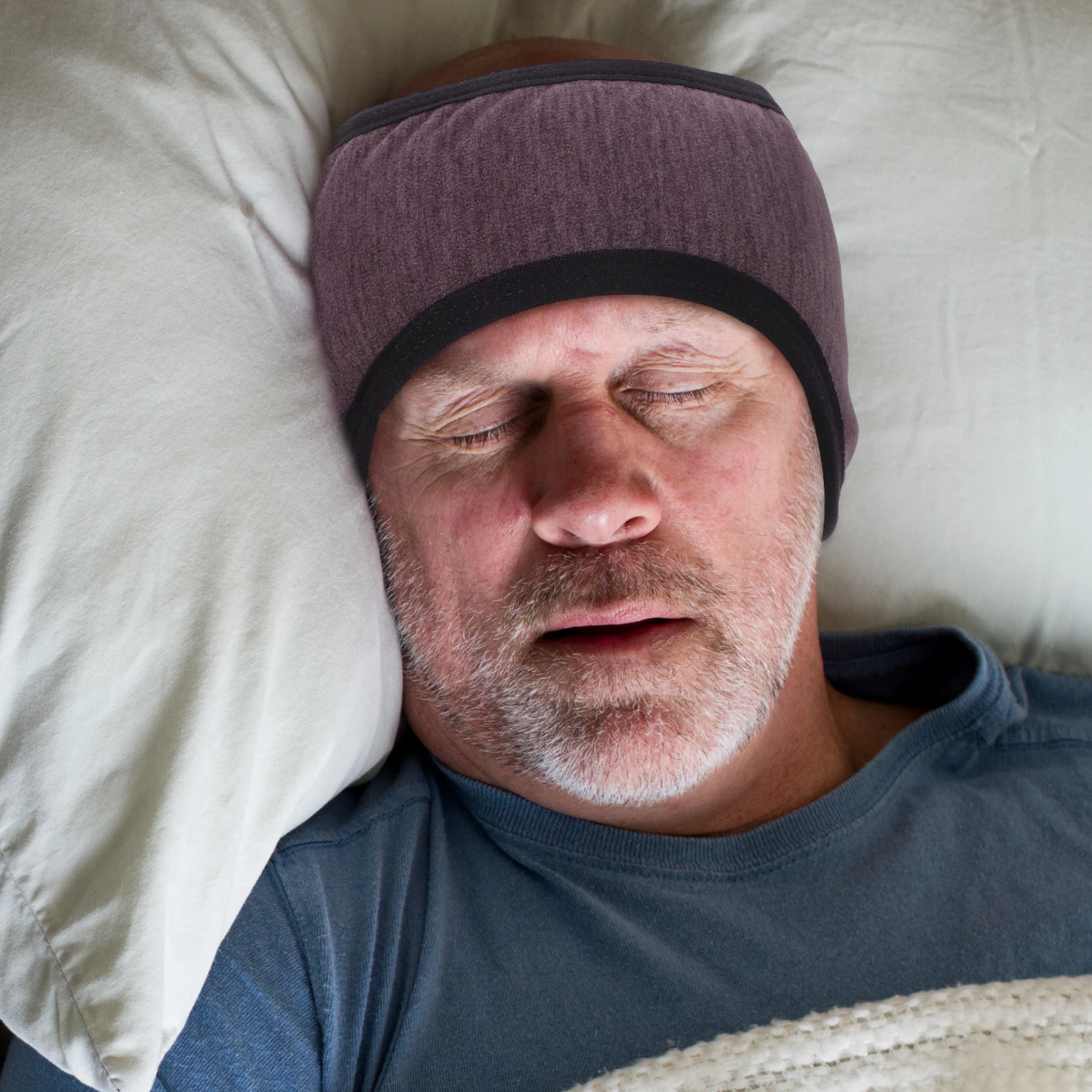 واقيات نوم مبطنة بالصوف قابلة للتعديل للشتاء والدفء وعازلة للضوضاء ومريحة مناسبة للرجال والنساء وعصابة رأس لتدفئة الأذن #2