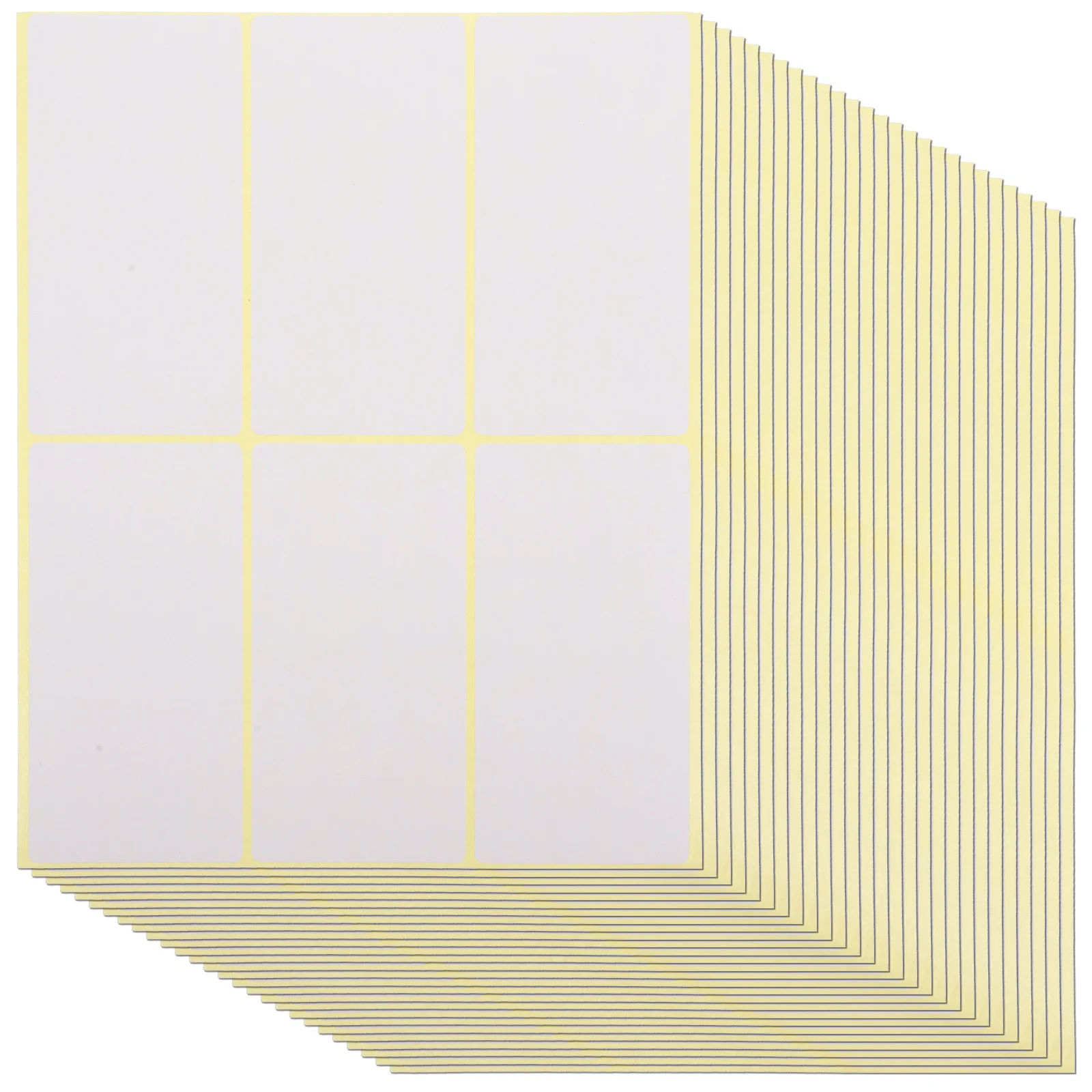 180pcs Blank Handwritten Labels Coated Paper Adhesive Stickers For Storage Bins Kitchen Filing Organizer Labeling