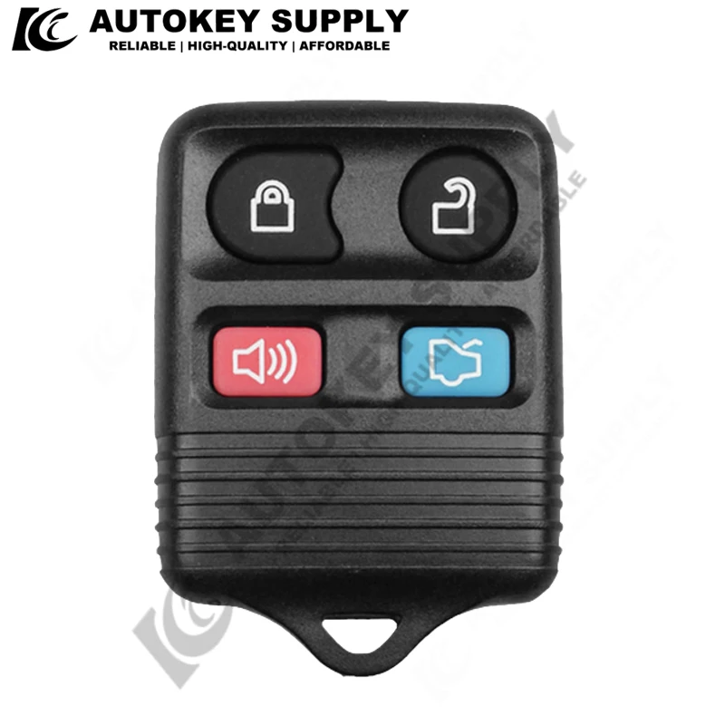 Autokeysupply AKFDS211 2/3/2+1/3+1 Buttons Remote Car Key Fob Shell For Ford