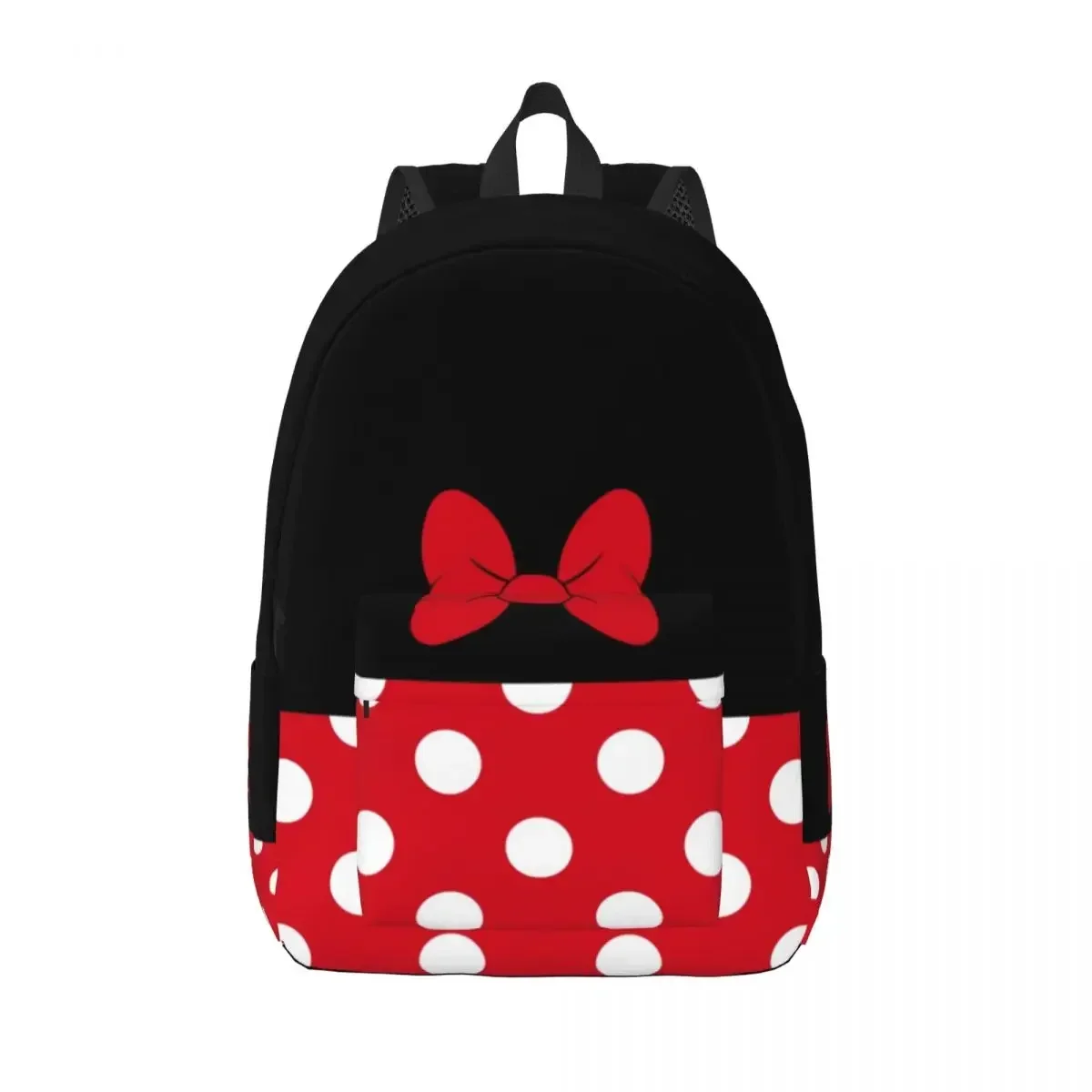 

Cartoon Minnie Travel Canvas Backpack Men Women School Computer Bookbag