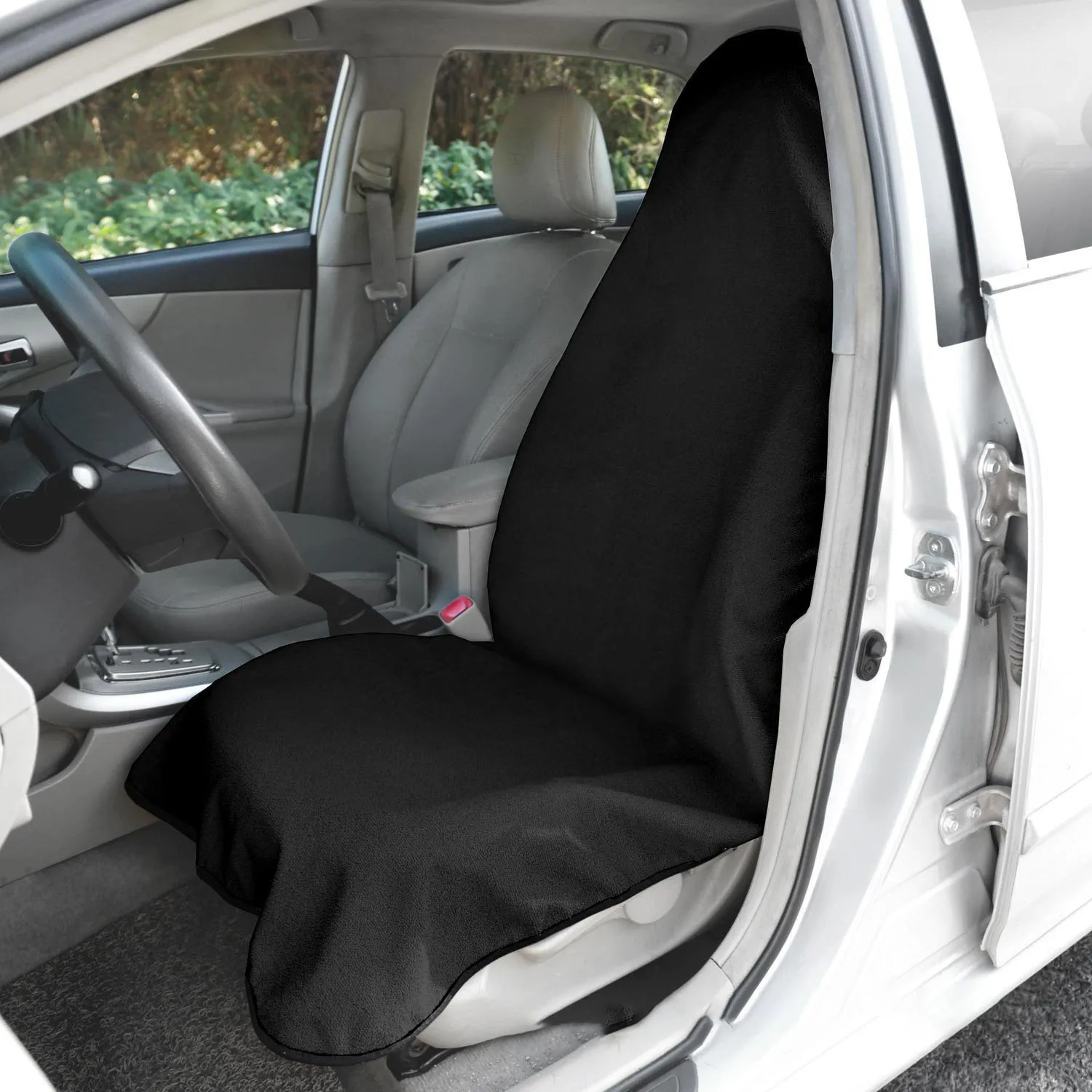 Waterproof Sweat Towel Car Seat Cover for Post Gym Workout Running Swimming Beach and Hiking Universal Fit Anti Slip Bucket Seat