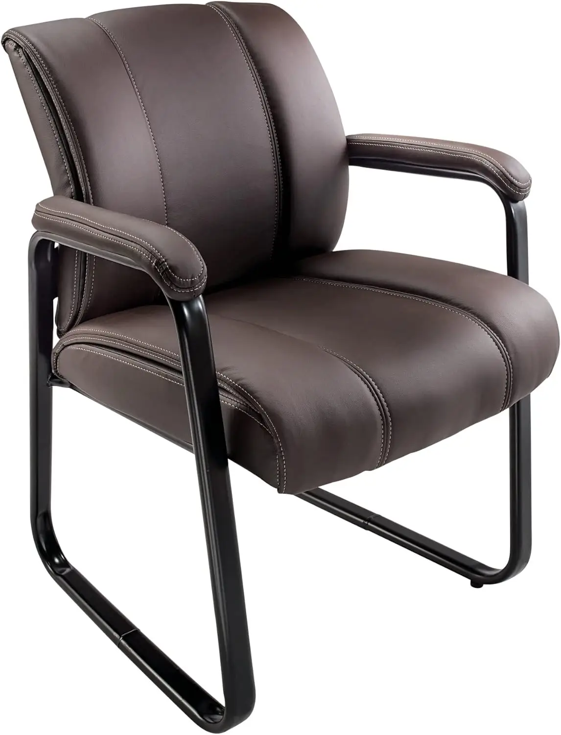 

® Bellanca Guest Chair, Brown/Black