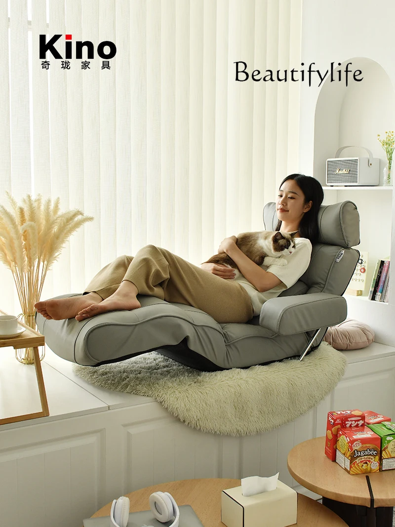 Concubine lunch break recliner lazy sofa single multi-functional leisure reclining and sleeping gravity-free chair