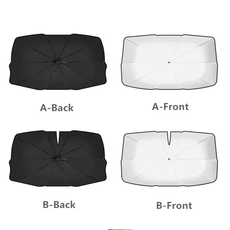 For Toyota Yaris Vios Prado Verso Tacoma Crown Corolla Cross RAV4 AE140 Vitz 5dr Hatchback Car Windshield Sunshade Umbrella view 5
